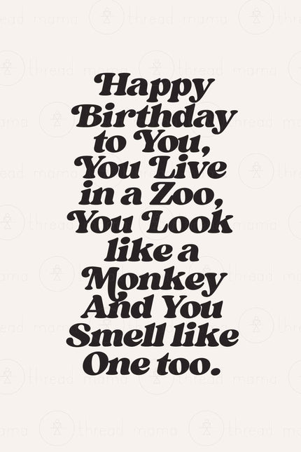 Happy Birthday - Opt 2