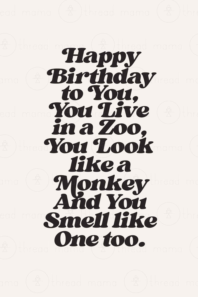 Happy Birthday - Opt 2