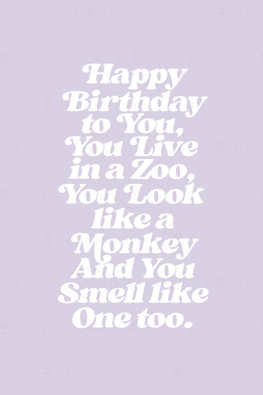 Happy Birthday - Opt 2