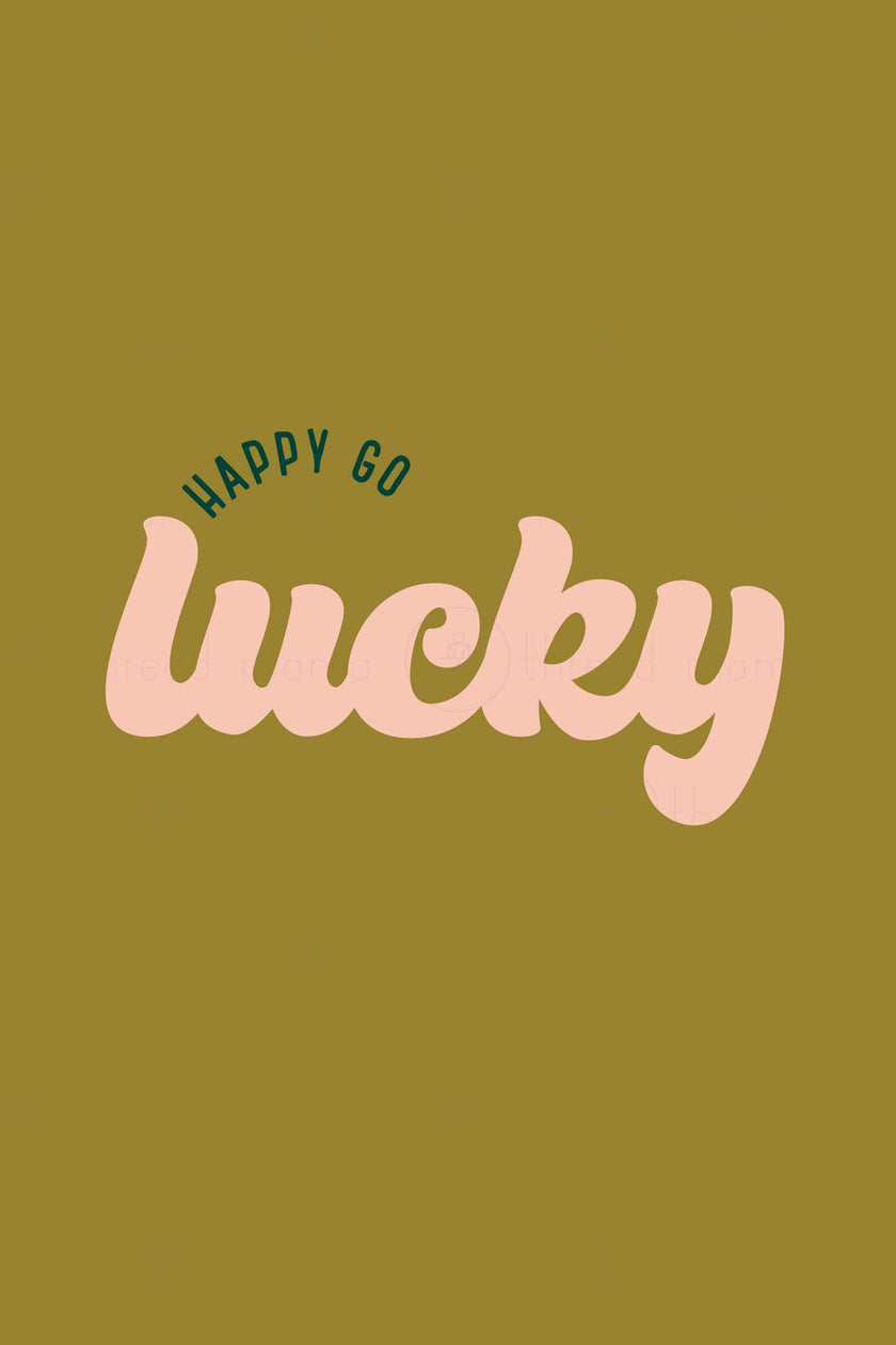 Happy Go Lucky Collection (Printable Poster)