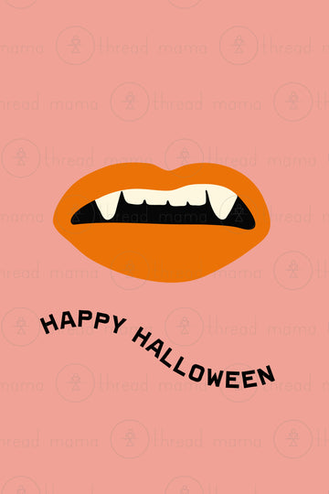 Happy Halloween Vampire Teeth