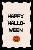 Happy Halloween Wave Border