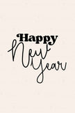 Happy New Year! (Printable Poster Collection)