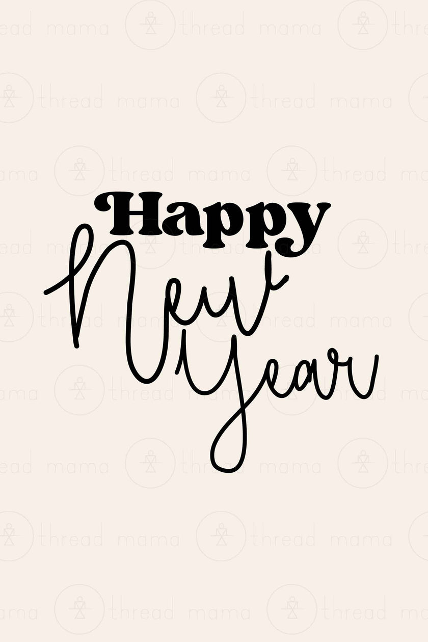 Happy New Year! (Printable Poster Collection)