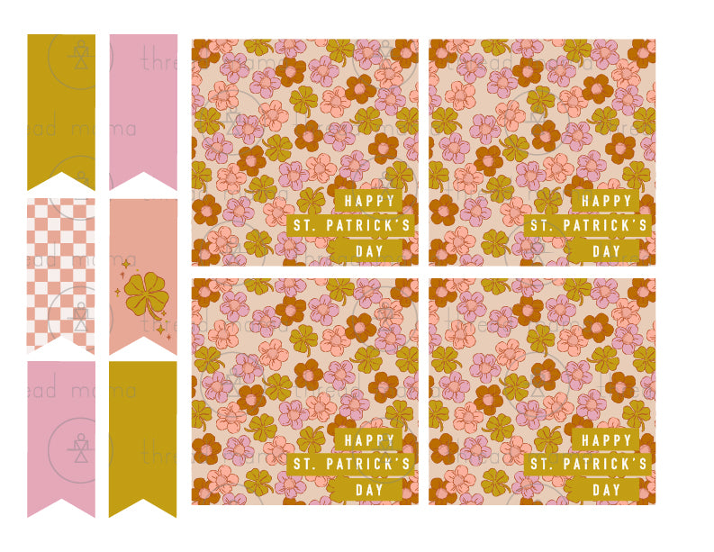 St. Patrick's Day Tags and Flags (Vol. 2)