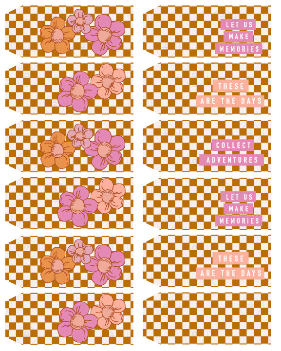 Road Trip - Tags and Flags (Set)