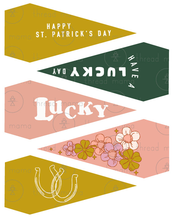 St. Patrick's Day Tags and Flags (Vol. 2)