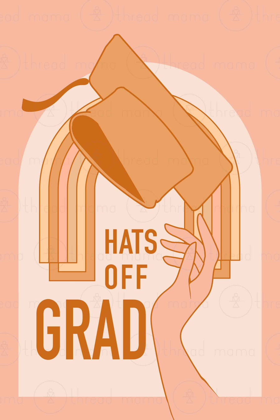 Hats Off Grad Collection (Printable Poster)
