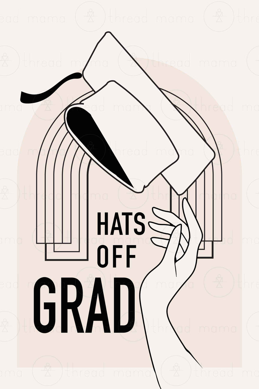 Hats Off Grad Collection (Printable Poster)