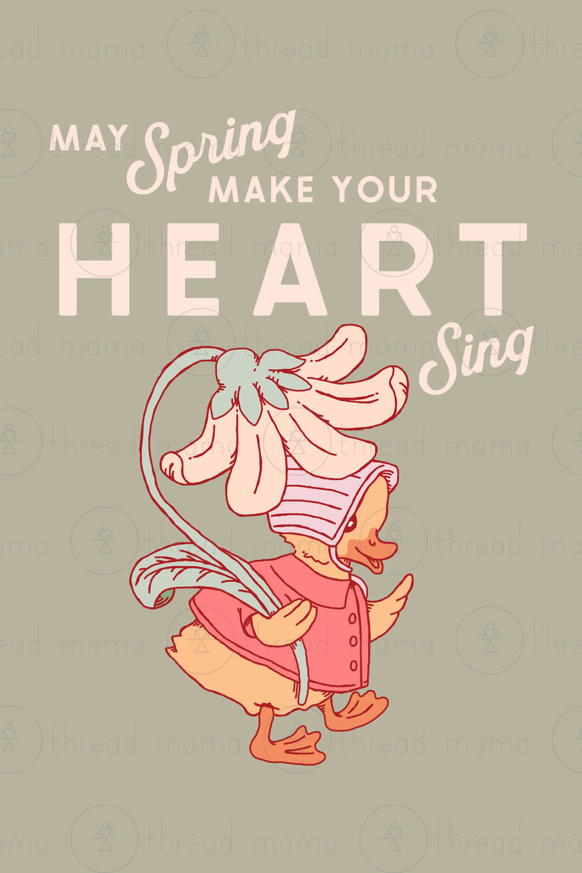 May Spring Make Your Heart Sing - Set