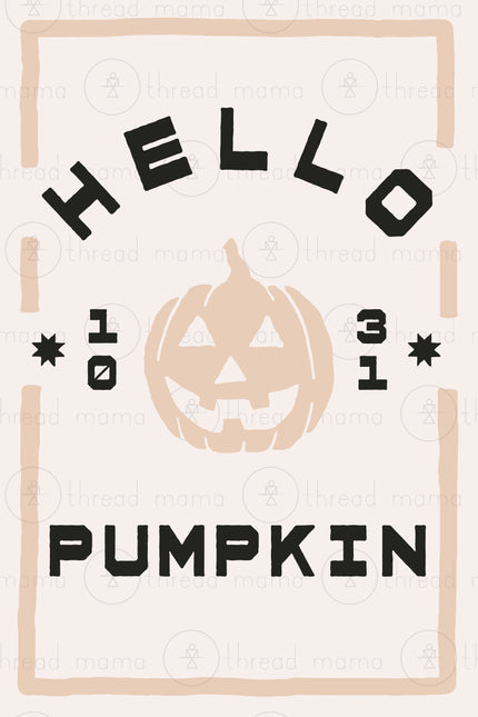 Hello Pumpkin (Set) - Opal + Olive x TM Collab