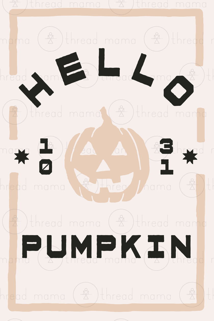 Hello Pumpkin (Set) - Opal + Olive x TM Collab