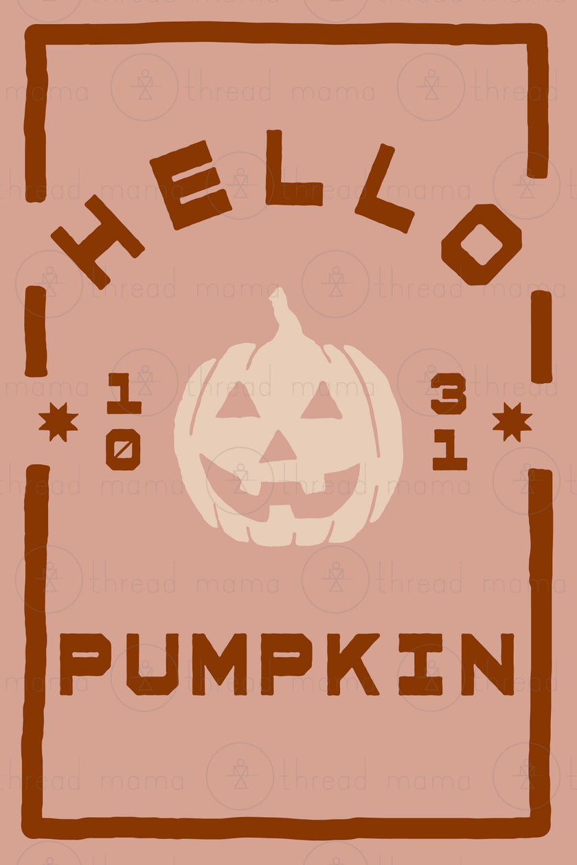 Hello Pumpkin (Set) - Opal + Olive x TM Collab