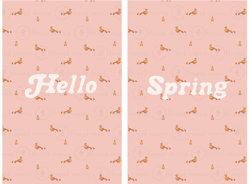 Hello Spring (Pair)