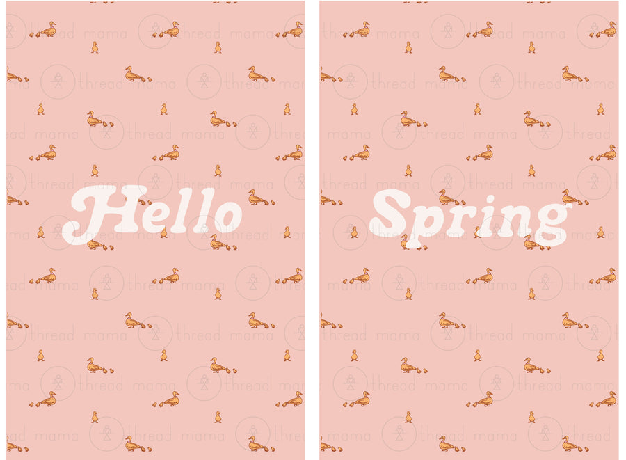 Hello Spring (Pair)