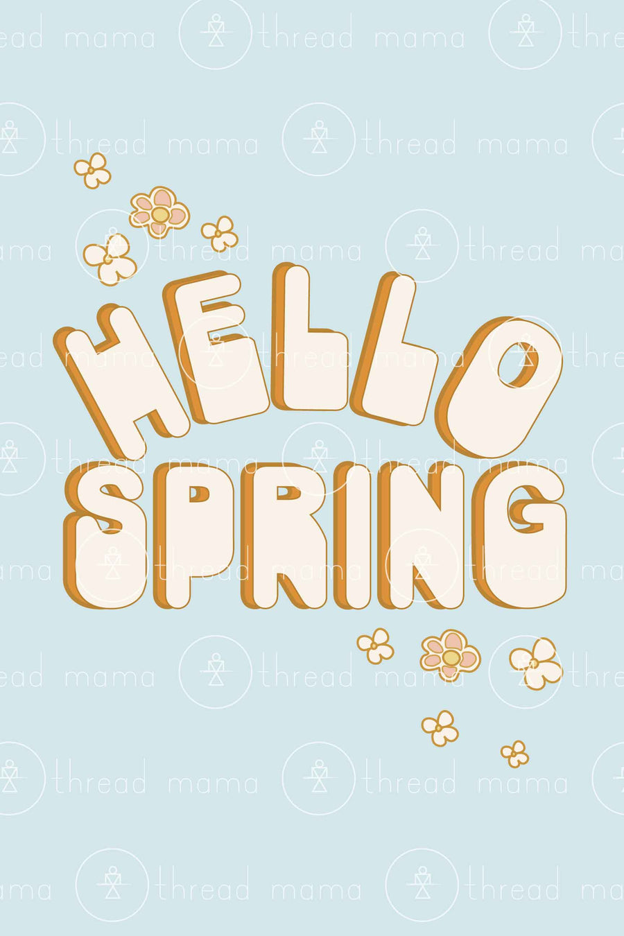 Hello Spring Version 2 (Printable Poster)
