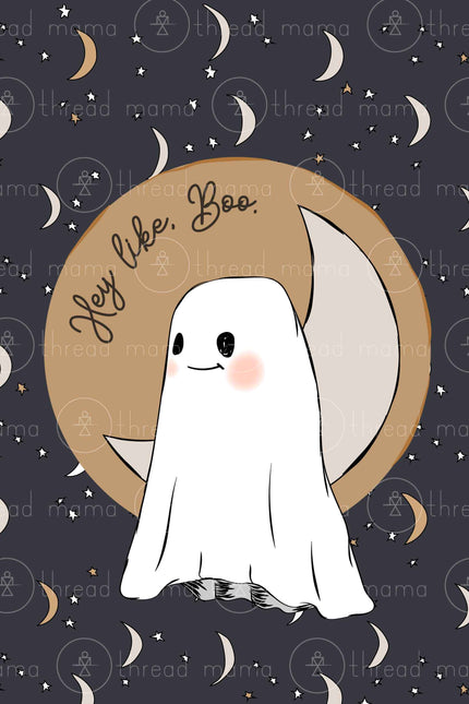 Hey Like, Boo. Artwork (Printable Poster)