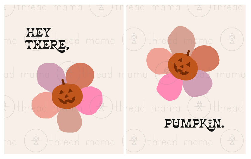Hey There, Pumpkin - Pair
