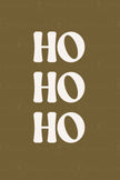 Ho Ho Ho (Printable Poster)