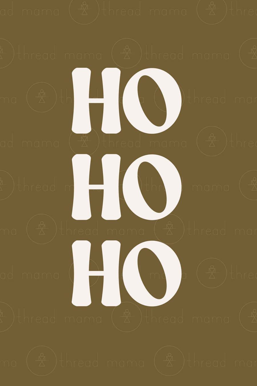 Ho Ho Ho (Printable Poster)