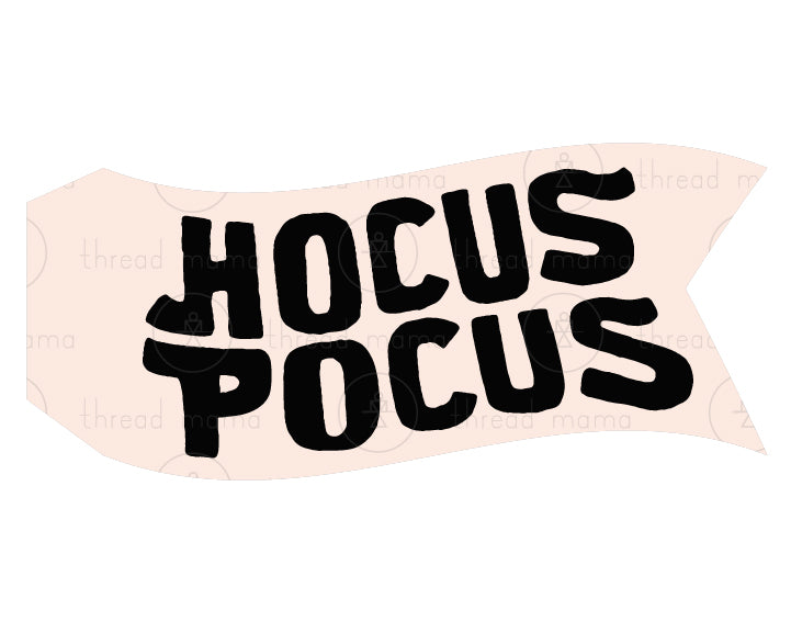 Hocus Pocus Tags and Flags
