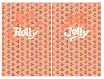 Holly Jolly Pair - Set 2