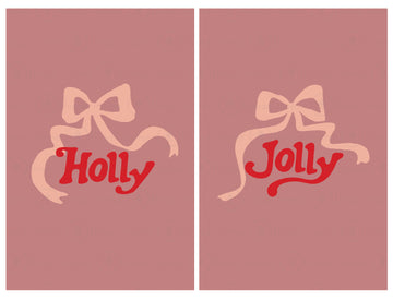 Holly Jolly Pair - Set 2