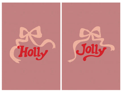Holly Jolly Pair - Set 2