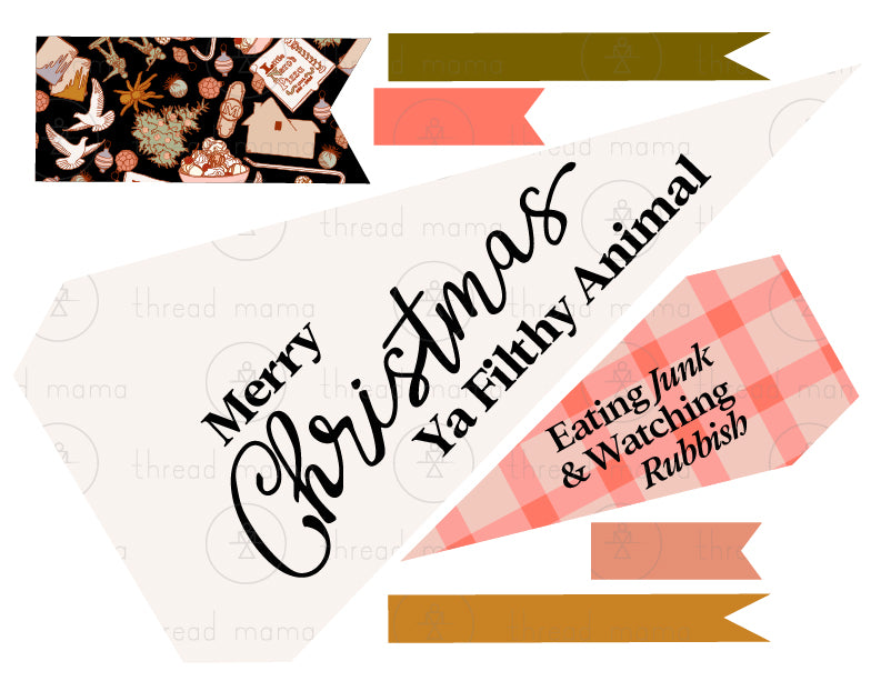 Home Alone Tags, Flags & Coloring Sheets