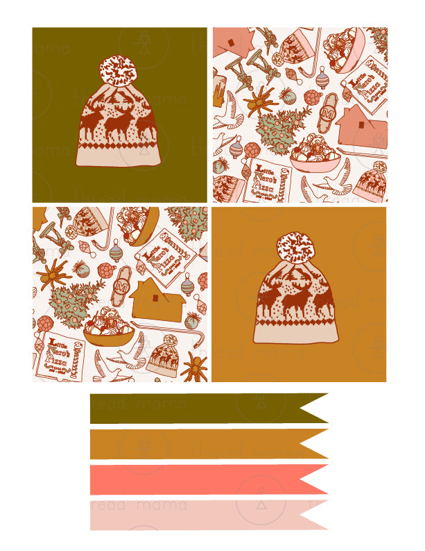 Home Alone Tags, Flags & Coloring Sheets