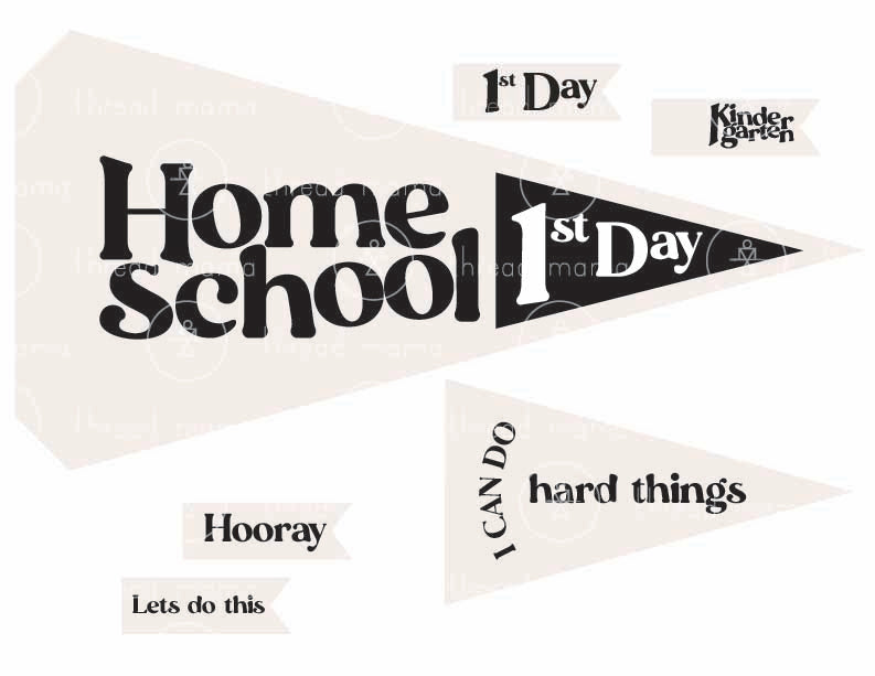 back-to-school-printables-printable-pennant for Free Printable All About Me Pennant Back to School Printables (Printable Pennant) for Free Printable All About Me Pennant