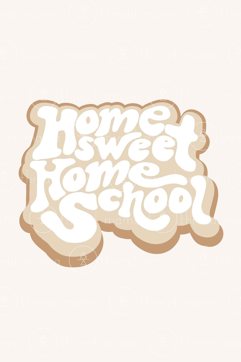 Home Sweet Homeschool (Printable Poster)