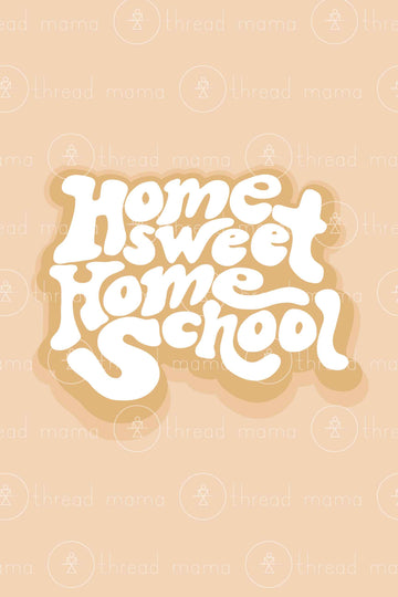 Home Sweet Homeschool (Printable Poster)