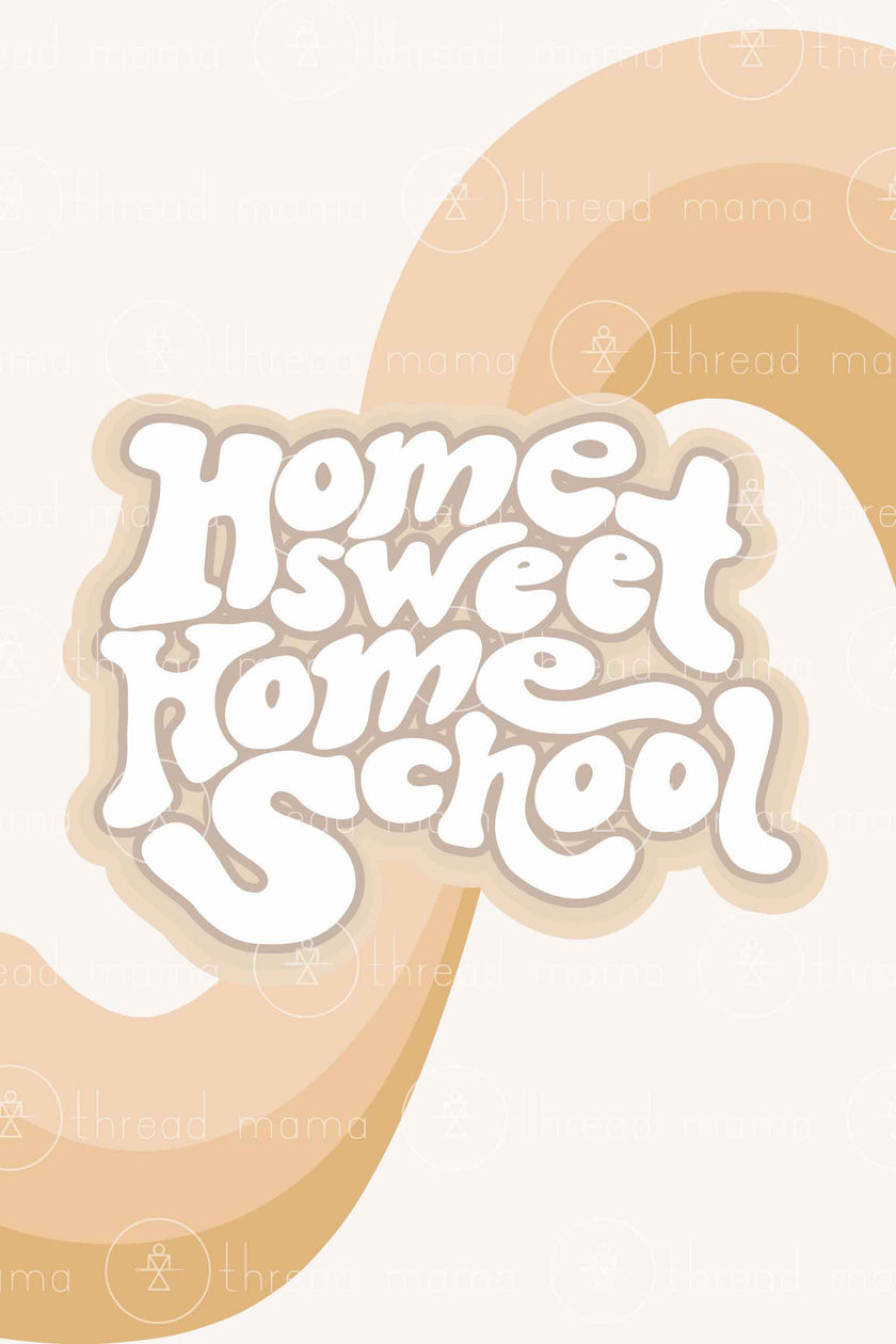 Home Sweet Homeschool (Printable Poster)