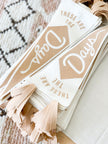 These Are The Days - Medium Pennant - Tan