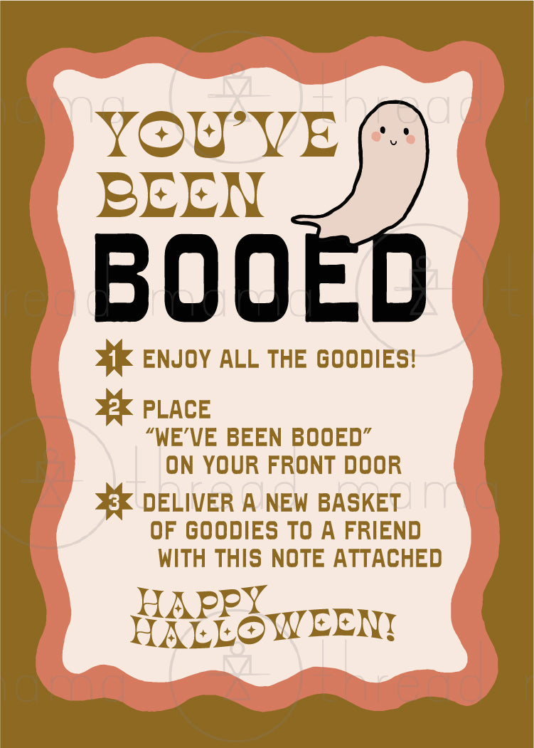 You've Been Booed Tags & Flags (Vol.3)