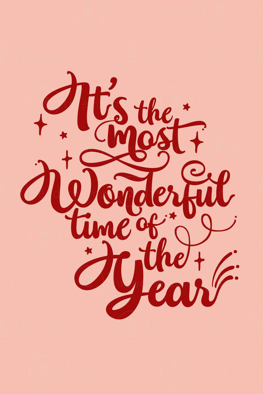 It's the Most Wonderful Time of the Year ( Printable Poster )
