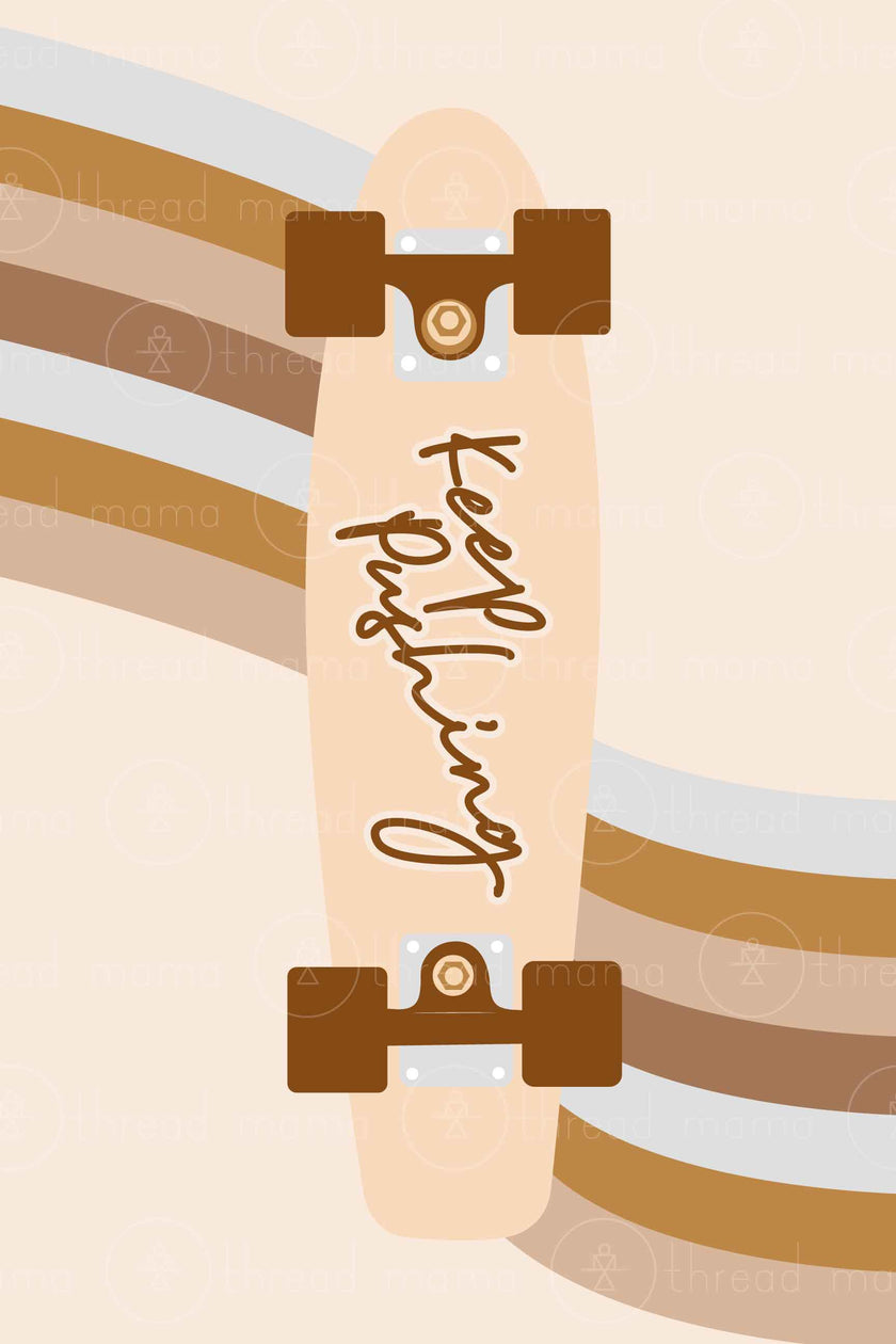 Keep Pushing (Printable Poster)