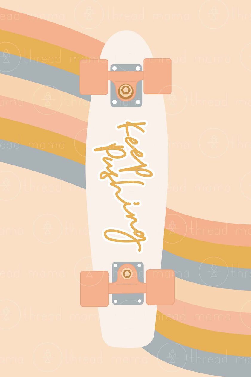 Keep Pushing (Printable Poster)