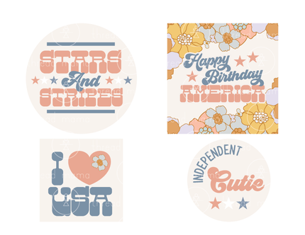 Lady Liberty (Printable Pennant/Tags)