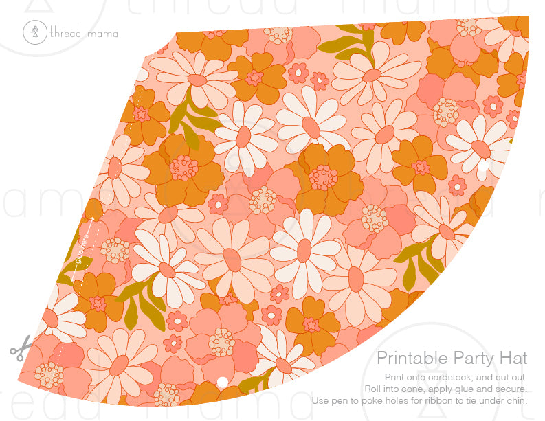 Groovy Birthday Tags and Pennants