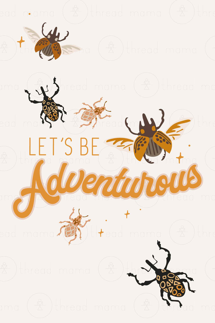 Let's Be Adventurous (Printable Poster)