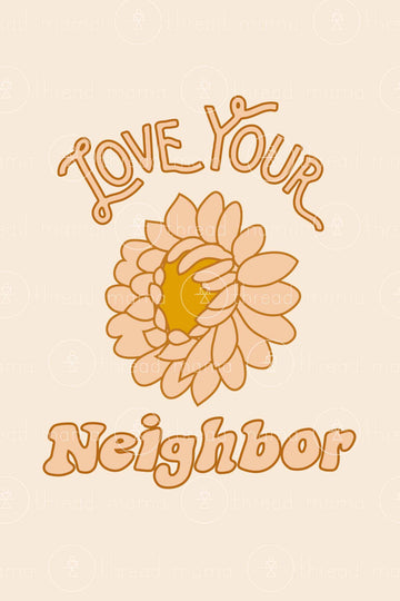 Love Your Neighbor (Printable Poster)