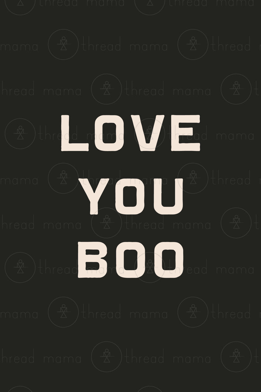Love You Boo (Set) - Opal + Olive x TM Collab