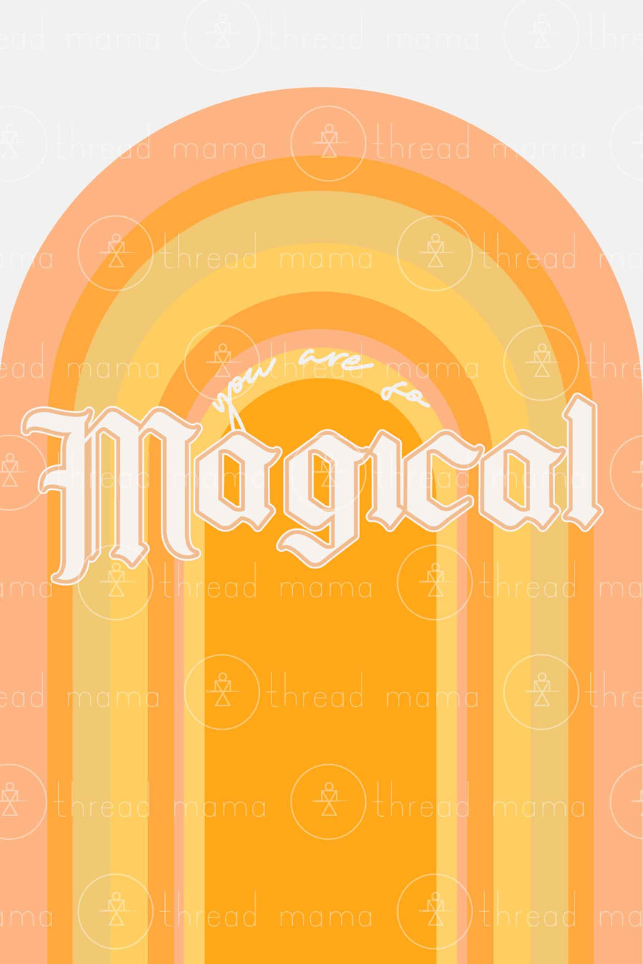 You are so Magical - 2 colors included (Printable Poster)