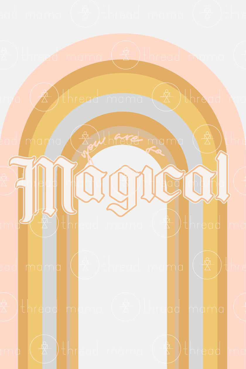 You are so Magical - 2 colors included (Printable Poster)