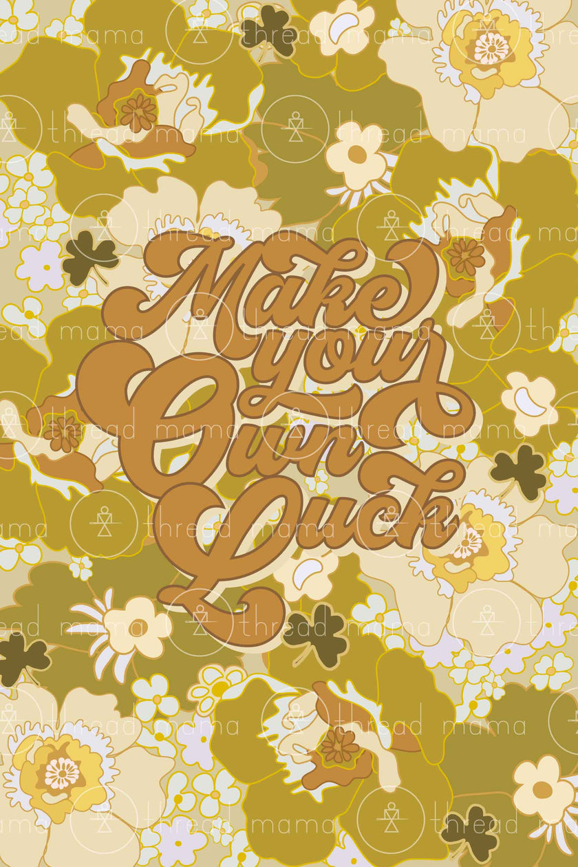 Make your own luck (Printable Poster)