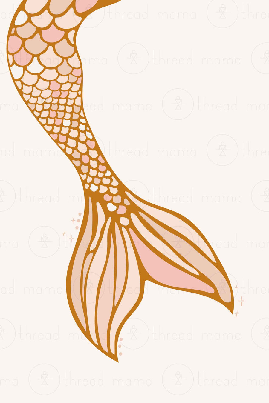mermaid tail art
