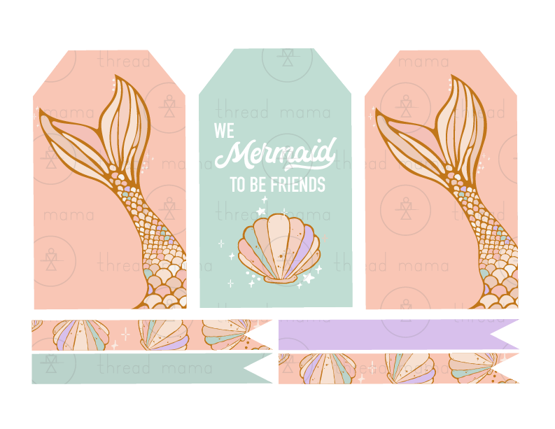 Mermaid Tags and Flags (Vol.2)