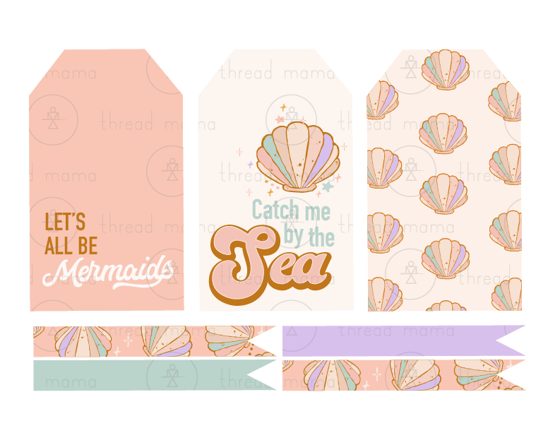 Mermaid Tags and Flags (Vol.2)